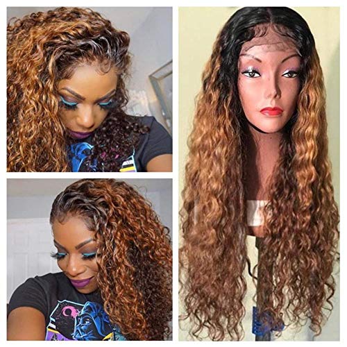 150-Density-Lace-Front-Human-Hair-Wigs-8A-Pre-Plucked-Deep-Wave-Curl-Full-Lace-Human-Hair-Wigs-Ombre-Blond-Color-For-Black-Women-18-Inch-Lace-Front-Wigs