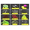 OriGlam-101PCS-Fishing-Lure-Set-Kit-Fishing-Tackle-LotsPortable-Fun-Fishing-Baits-Kit-Set-for-Saltwater-and-Freshwater-With-Tackle-Box