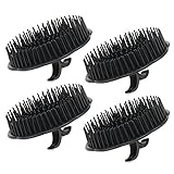 4pcs Scalp Massager Shampoo Brush