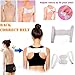 Kathy Mall New Elastic Therapy Back Support Brace Belt Band Posture Shoulder Corrector