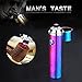 LcFun Electric USB Rechargeable Plasma Arc Lighter Windproof Flameless Dual Arc Bong Lighter for Cigar, Cigarette, Pipe, Candle (Magic)