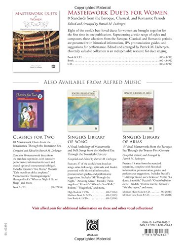 Masterwork Duets for Women: 8 Standards from the Baroque, Classical, and Romantic Periods (incl. CD) - Image 3