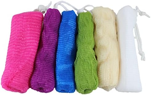 Exfoliating Mesh Soap Saver by Oxley Health (6 Pack Soap Saver)