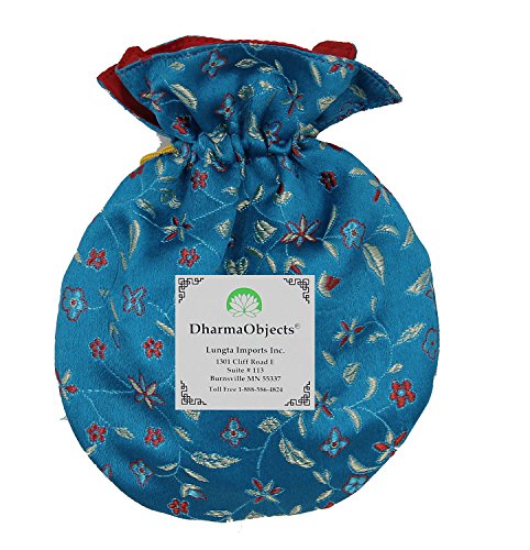DharmaObjects Belly Dancing OM Namah Pro Finger Zills or Cymbals (Turquoise) - Thumbnail 4