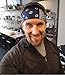 Headbands Tie on Headband for Women Men Running Athletic Hair Head Band Elastic Sports Sweat Basketball Sweatband Stetchy Yoga Workout Sweatbands Adjustable Non-Slip Moisture Wicking (Pink)