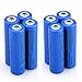8PCS 3.7V Li-ion Rechargeable 18650 Battery for Handheld Flashlights(NOT AA or AAA)