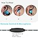 Over Ear Sweatproof Sport Headphonesï¼ŒLangsdom in Ear Exercise Earbuds Earphones with Remote and Mic for Running Gym Jogging for iPod iPhone Samsung (SP80A Blue)