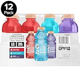 Gatorade G2 Thirst Quencher Variety Pack, 20 Ounce Bottles (Pack of 12)