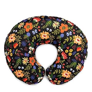 Boppy Original Nursing Pillow & Positioner, Black Floral