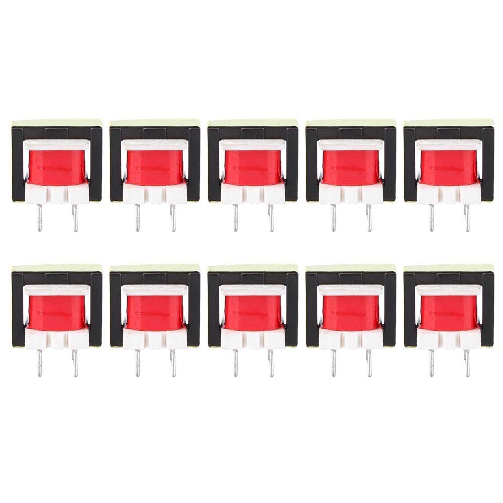 Liukouu 10pcs 1300 : 8 Ohm Audio Transformer EE14 Transformateur POS Transformador