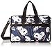 LeSportsac Women's X Peanuts Medium Weekender, Snoopy Scape