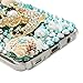 S7 Case, Samsung Galaxy S7 Case - Mavis's Diary 3D Handmade Blue Ocean Series Full Diamonds Bling Crystal Golden Anchor Starfish Cute Shells Design [Full Edge Protection] Clear Hard PC Cover