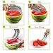 Watermelon Slicer - Corer Cutter And Server Tongs - Stainless Steel Kitchen Tools + FREE BUNUS: Melon Baller And Fruit Carving Knife – PERFECT FOR GIFT - High Quality Utensils - RUST-PROOF - FOOD-SAFE