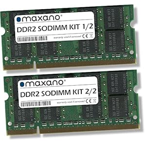 Maxano 8GB Kit (2x4GB) RAM-geheugen geschikt voor Dell Latitude E6500 (DDR2 800MHz SODIMM)