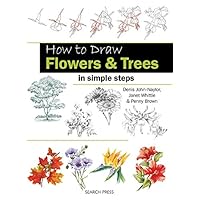 How to Draw: Flowers & Trees in Simple Steps