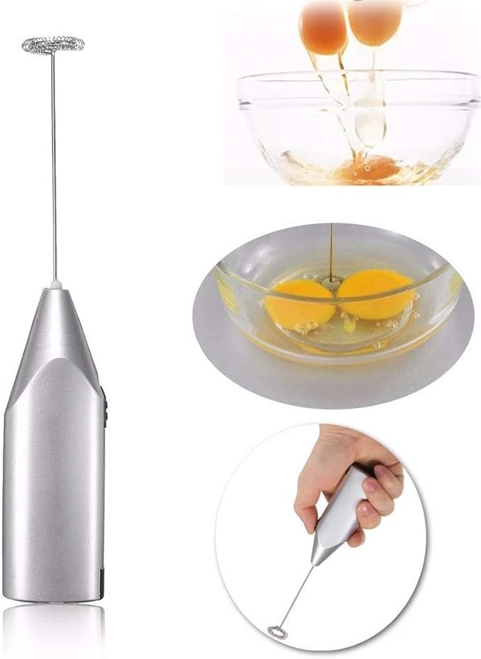 Sbattiuova Mini elettrico alimentato Frullino Caffè Latte Mixer