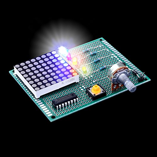 Double Sided PCB Board Prototype Kit, Quimat 35Pcs Universal Printed Circuit Board with 5 Sizes for DIY Soldering and Electronic Project QY21 - Thumbnail 4