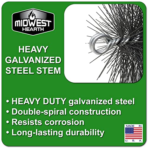 Midwest Hearth Wire Chimney Cleaning Brush (6Inch Round) Pricepulse