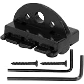 Headless Bass Nut, Quick Install Lightweight Zinc Alloy Electric Bass Nut with Wrench Screw for Professional Amateur Musicians Stage Performances Studio Recording