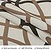 H.VERSAILTEX Blackout Curtains for Kitchen Thermal Insulated Soft Kitchen Window Curtains Energy Saving Rod Pocket Window Curtain Tiers for Bedroom, 2 Panels (29x45 Inch, Taupe/Brown)