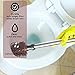 ToiletTree Products Modern Deluxe Freestanding Toilet Brush and Plunger Combo (Stainless Steel, Brush and Plunger Combo Set 4.5” x 9.75” x 18.5