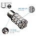YINTATECH Yellow/Amber LED Car Lights Bulb 1157 BAY15D 27SMD 5050 Tail Turn Signal Blinker Parking Light Bulbs 7528 2057 2357 DC 12V (pack of 4)
