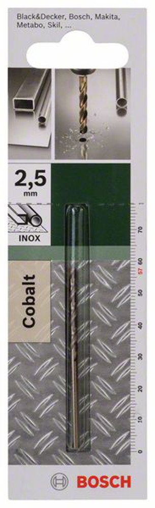 Bosch DIY 2609255064 Metal Drill HSS-Co 2.5 x 30 x 57 (1)