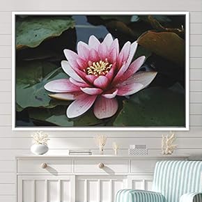 signwin Framed Canvas Wall Art Flora Snapshot Closeup...