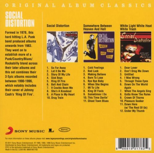 Original Album Classics Social Distortion Amazon De Musik original album classics