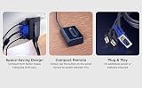 IOGEAR 2-Port USB KVM Switch with Cables VGA Keyboard Mouse Sharing Multi OS view 4