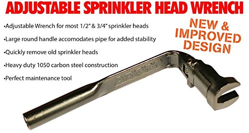 NEW Design-Universal Fire Sprinkler Head Retrofit Wrench-Fits Any Non-Concealed Head