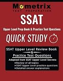 SSAT Upper Level Prep Book: Quick Study & Practice Test Questions