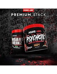 Insane Labz Hellboy Edition, High Stimulant Pre Workout Powder and NO Booster with Beta Alanine, L...