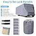 RVMasking Upgraded Waterproof Class C RV Cover, Fits 26'-29' RVs - Easy Installaiton Anti-UV Ripstop Camper Cover with Adhesive Repair Patch