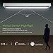 LED Closet Light Motion Sensor Under Cabinet Lighting 20 LEDs Rechargeable Security Closet Lights Wireless Portable Magnetic Stick on Anywhere Stairs Night Light for Counter Drawer Hallway, 3 Pack