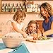 VYKYLOMA Banneton Proofing Basket for Artisan Bread - 9 Inch, Beige, Sturdy, Durable, Easy to Clean, Non-stick Silicone Baking Mat Included