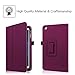 Fintie Chuwi Hi8 Folio Case - Premium PU Leather Cover with Stylus Holder for Chuwi Hi8 / Hi8 Pro / Vi8 / Vi8 Plus 8-Inch Tablet, Purple