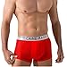 Men's Underwear, Astarin Micro Modal Mesh Low Rise Silk Sexy Trunks Underwear for Men Pack (US M,5-Pack mesh)