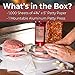 Restaurant-Grade Burger Press and Patty Paper Combo Set. Cast Aluminum 4.5 Hamburger Maker with 1000 Pk 4.75 x 5 Nonstick Wax Butcher Squares! Great for .25 Lb Ground Beef or Chop Steak Patties.
