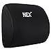 Back Cushion Gel Memory Foam Cushion for Back Pain Relief Home Use Lumbar Pillow Back Support Mesh Pad for Office Clerk, Driver, Game Player