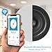 Pyle 10″ 4 Bluetooth Flush Mount In-wall In-ceiling 2-Way Speaker System Quick Connections Changeable Round/Square Grill Polypropylene Cone & Tweeter Stereo Sound 4 Ch Amplifier 300 Watt (PDICBT2106)thumb 2