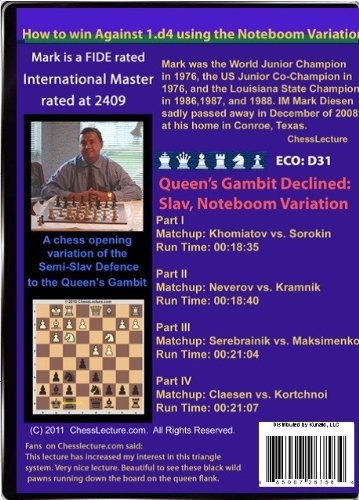 How to Win Against 1.d4 Using the Noteboom Variation - Chess Lecture - Volume 25 Chess DVD