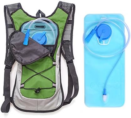 Hydration Backpack&amp;Best Outdoor Gear for Running, Hiking, Cycling and More&amp;Lightweight Pack Keeps Liquid Cool Up to 4 Hours&amp;All Other Outdoor Sports Where You Need Water (Green)