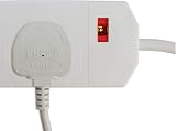 Daewoo 4 Way Extension Cable Cord Lead 5 Meter Power Socket Plug view 2