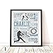 Baseball Personalized Print - PrintChicks Wall Art Decor Poster Team Gift. SHIPS 1-2 DAYS, ARRIVES BEFORE CHRISTMAS!