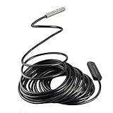 Qyuhe 2Million Pixels HD USB Endoscope Borescope Waterproof Portable Inspection Snake Camera with 6LED Lights (49.2ft) ()