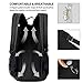 School Backpack, Anime Luminous Backpack Unisex Fashion Backpack Daypack College School Bookbag Travel Laptop Backpack with USB Charging Port, Anti-theft Lock & Pencil Case, Black