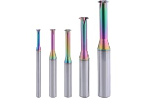 Metric Carbide Thread Milling Cutters Threading End Mills for Aluminum Thread Angle 60 Degrees CNC for Metal Working Replace 