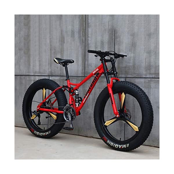 €783.50 Hmcozy Sport Ciclismo Bicicletta velocità off Road Beach Mountain  Bike per Adulti Super Wide Pneumatici Uomini e Donne… - bikewebshop.it