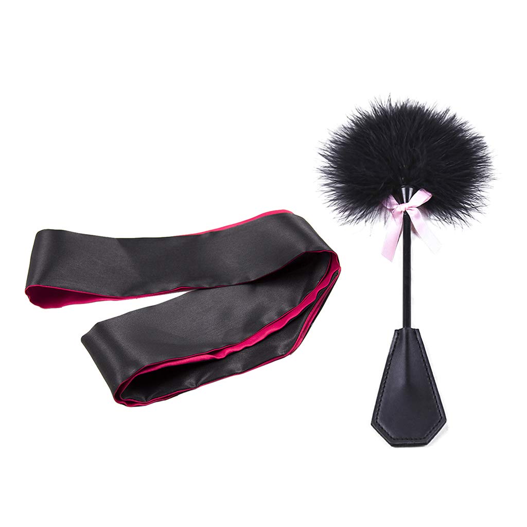 Dashun 2pcs Erọṫic Resṫrainṫ Seṫ Blịndfọld Feṫịsh FÎǐrt B-DṦṀ Tôу